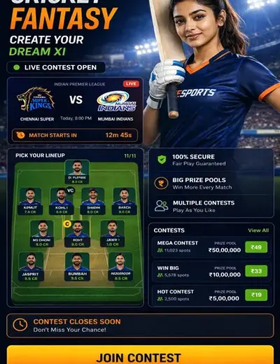 Matkamilan (matka milan matka) fantasy cricket & matchday visual 3